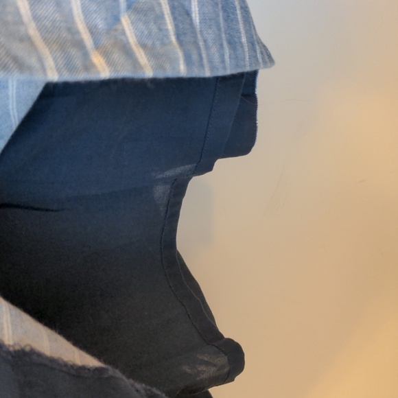 JCrew Women's Size 4 Sleeveless Career Wear Chevron Stripe One Piece Lined Dress - Picture 5 of 16